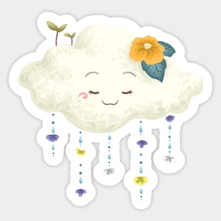 Pretty Cloud Sticker